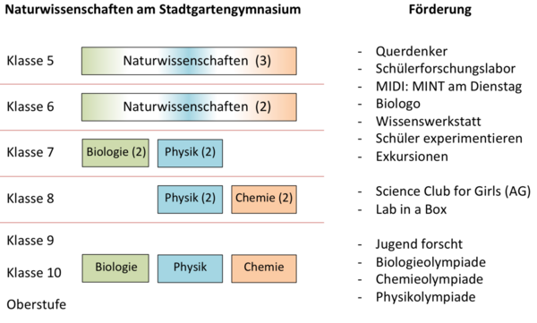 MINT-Fächer am SGS